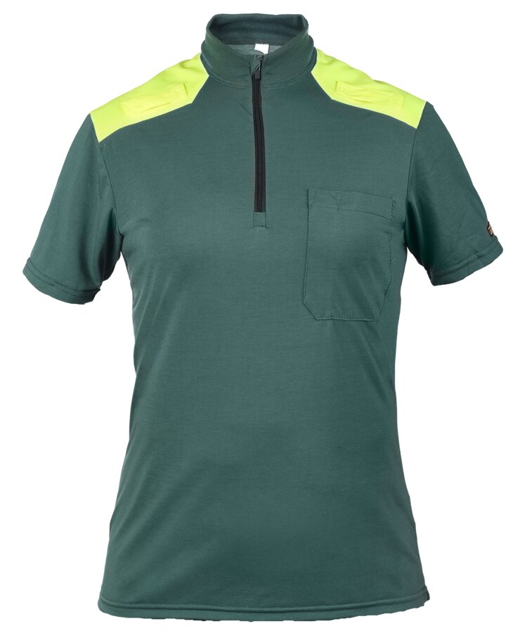 Kline AMB SS Half Zip Women